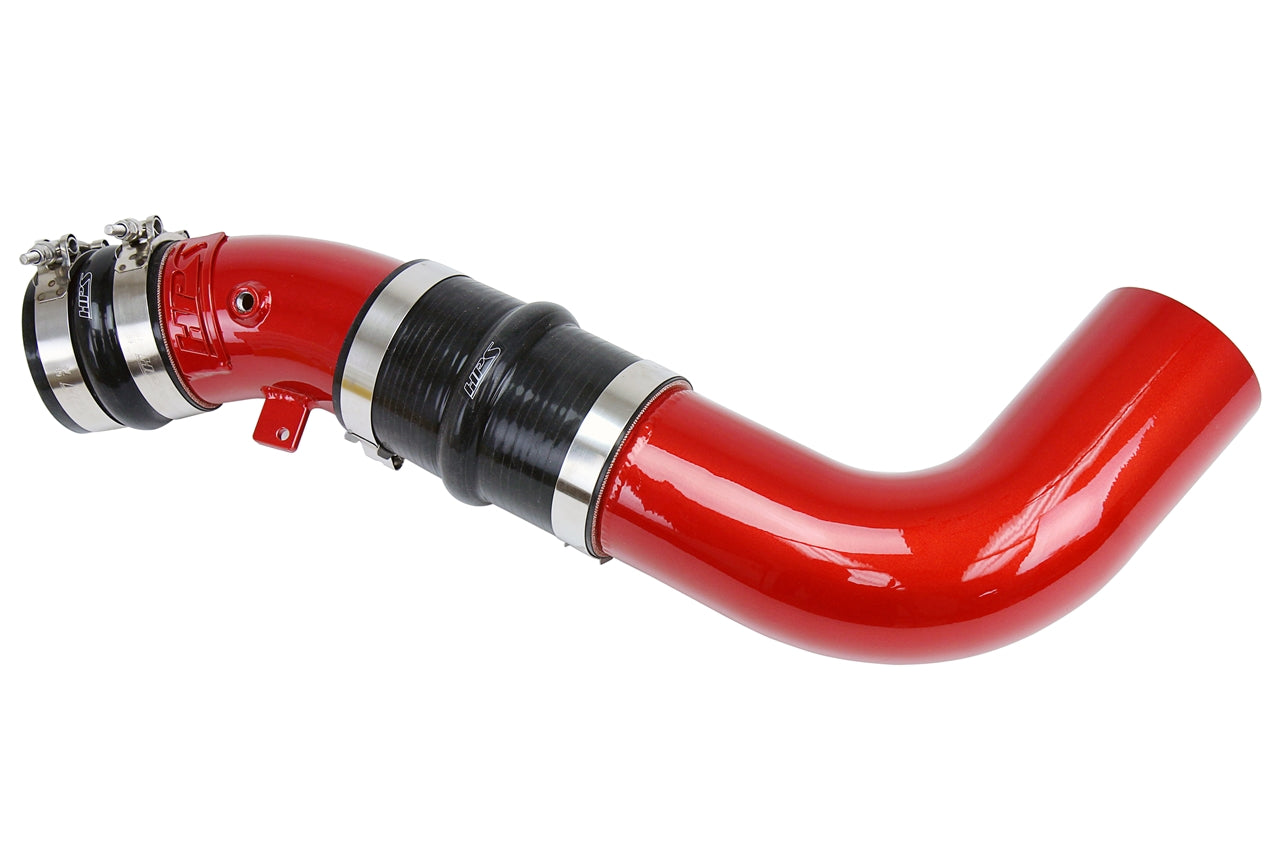HPS Performance Intercooler Charge Pipe Kit (Cold Side), Red, Multiple Fitments, 17-120R