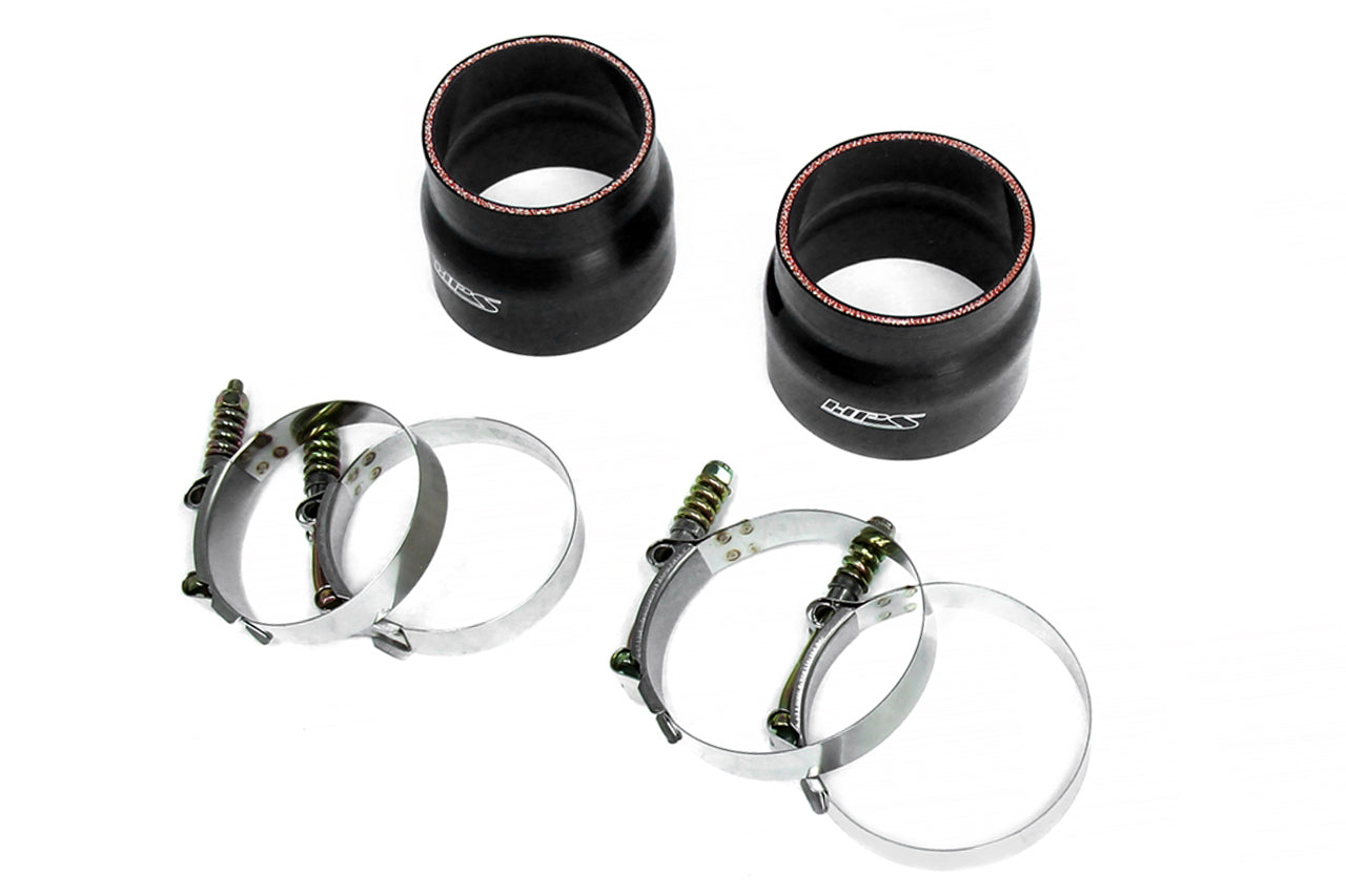 HPS Performance Stainless Steel Intercooler Charge Pipe Kit (Cold Side), Polished, Multiple Fitments, 17-125P