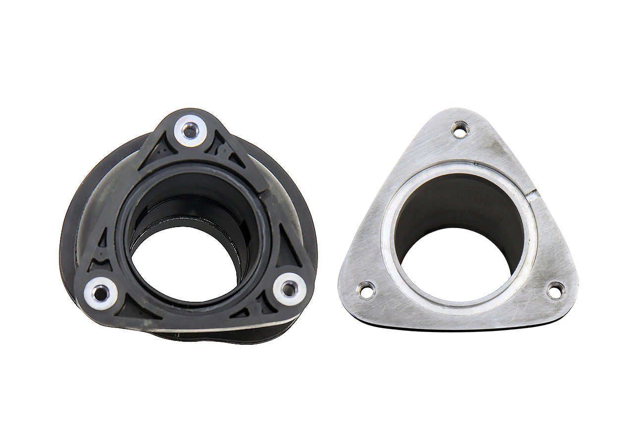 HPS Performance Turbo Resonator, Polished, 2016-2024 Lexus 2.0L Turbo, 17-131P