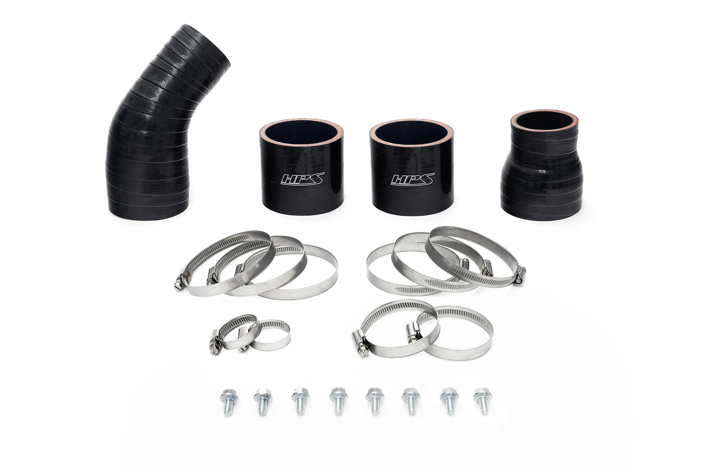 HPS Performance Intercooler Charge Pipe Kit (Hot Side), Polished, 23-24 Toyota Sequoia/ 22-24 Tundra 3.4L Turbo