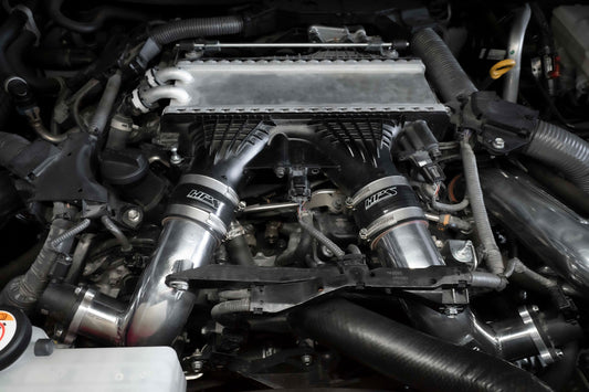 HPS Performance Intercooler Charge Pipe Kit (Hot Side), Polished, 23-24 Toyota Sequoia/ 22-24 Tundra 3.4L Turbo