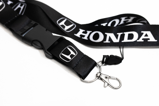 21" Black Nylon JDM Lanyard Quick Release for Honda