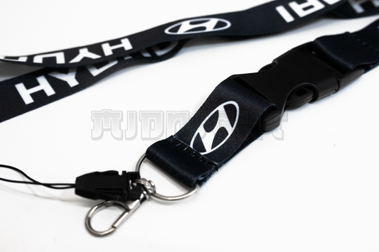 21" Black Nylon Lanyard Quick Release for Hyundai