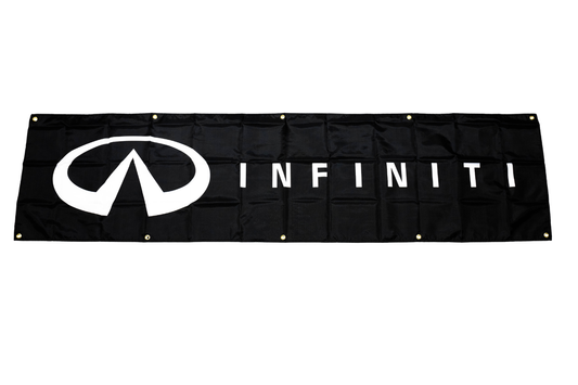 Infiniti Nobori Flag 2x6 FT Car Logo Banner Man Cave Wall Decor Display
