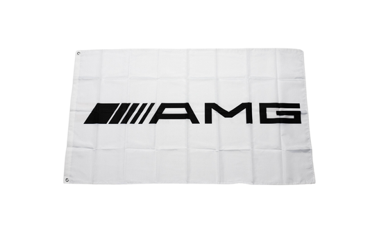 Mercedes-Benz AMG Racing Flag 3×5 FT Performance Banner Man Cave Wall Decor Display