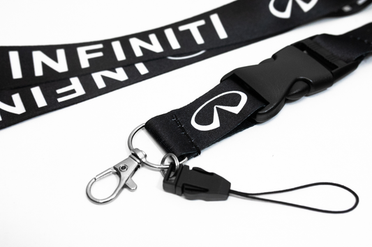 21" Black Nylon Lanyard Quick Release for Infiniti