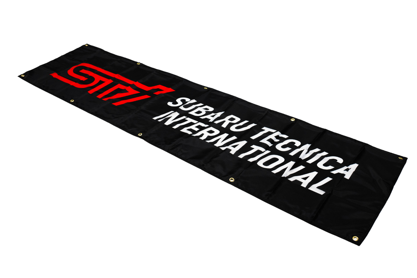 Subaru STI Nobori Flag 2x6 FT Car Logo Banner Man Cave Wall Decor Display