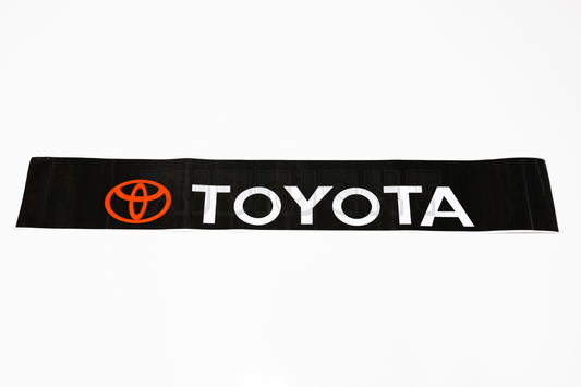 Toyota Adhesive Windshield Banner Sun Strip
