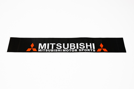 Mitsubishi Adhesive Windshield Banner Sun Strip