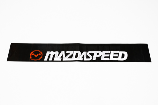 Mazda Speed Adhesive Windshield Banner Sun Strip