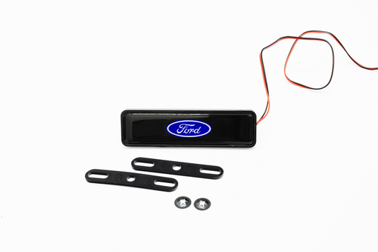 Ford LED Light Car Front Grille Name Badge Illuminated Emblem