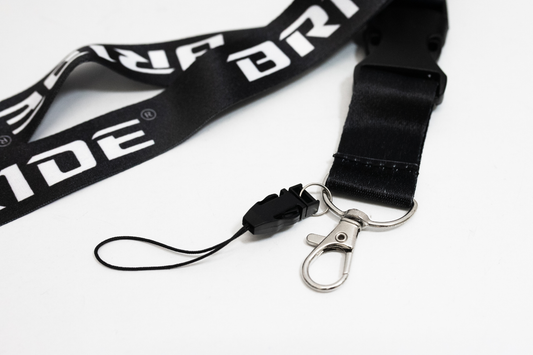 21" Black Nylon JDM BRIDE Lanyard Quick Release