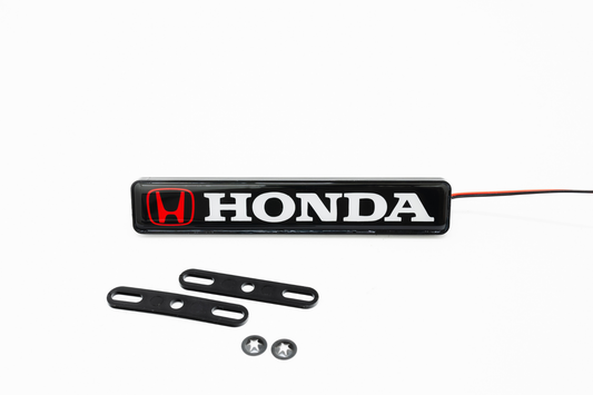 Honda LED Light Car Front Grille Name Badge Illuminated Emblem