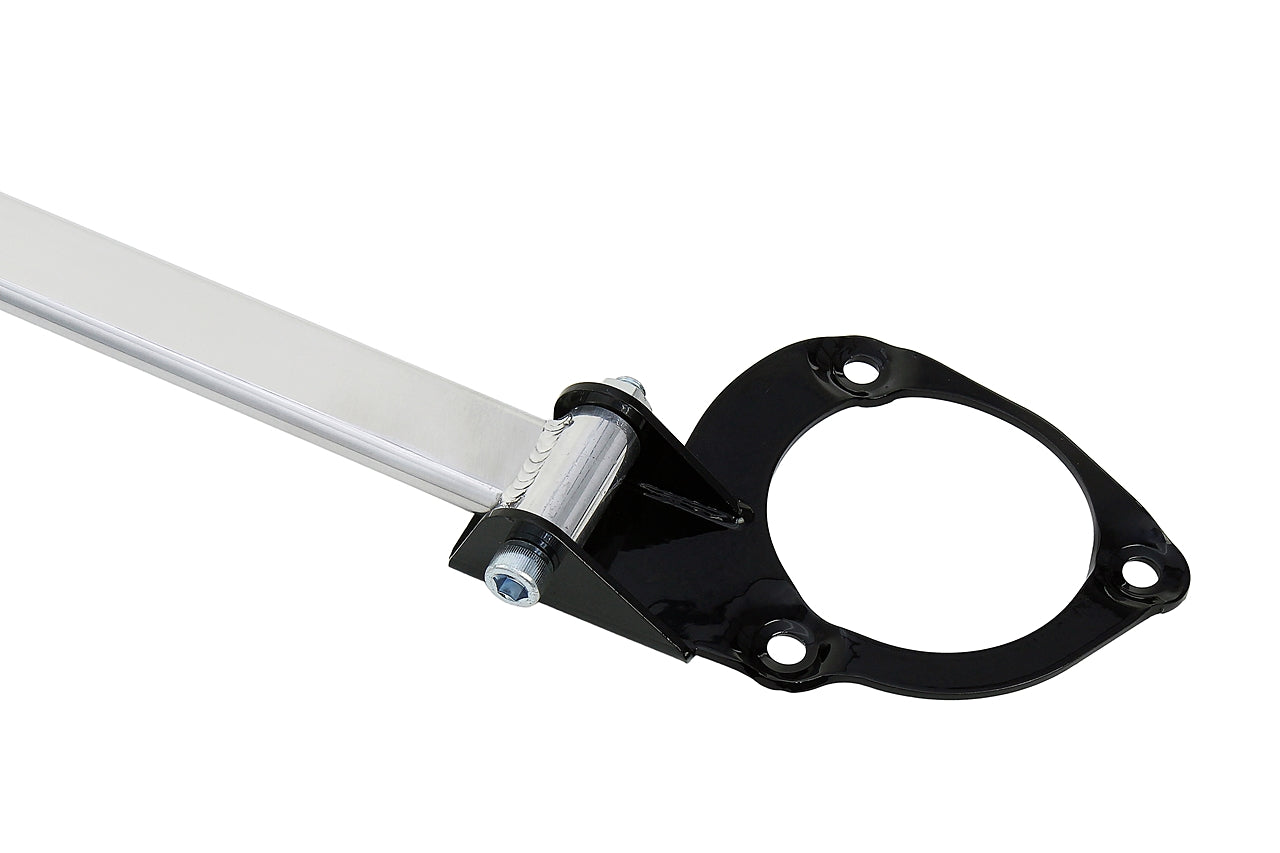 HPS Performance Aluminum Front Strut Tower Brace Bar, Polished, 2012-2014 Toyota Camry 2.5L