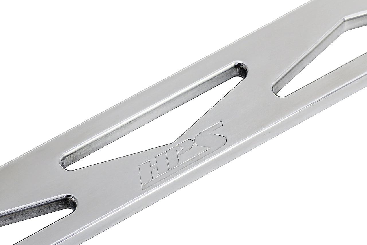 HPS Performance Aluminum Front Strut Tower Brace Bar, Red, 2018-2022 Honda Accord Exclude 2.0L Hybrid Engine