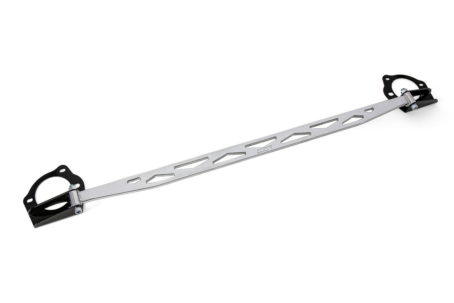 HPS Performance Aluminum Front Strut Tower Brace Bar Polished 42-112P