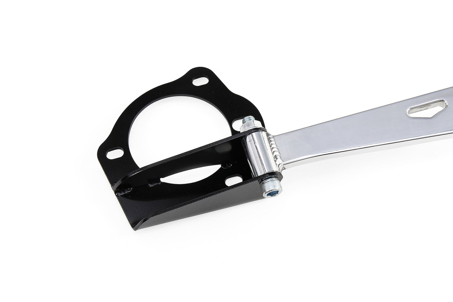 HPS Performance Aluminum Front Strut Tower Brace Bar, Polished, 23-24 Acura Integra/ 2024 Integra Type S/ 17-24 Honda Civic Type R