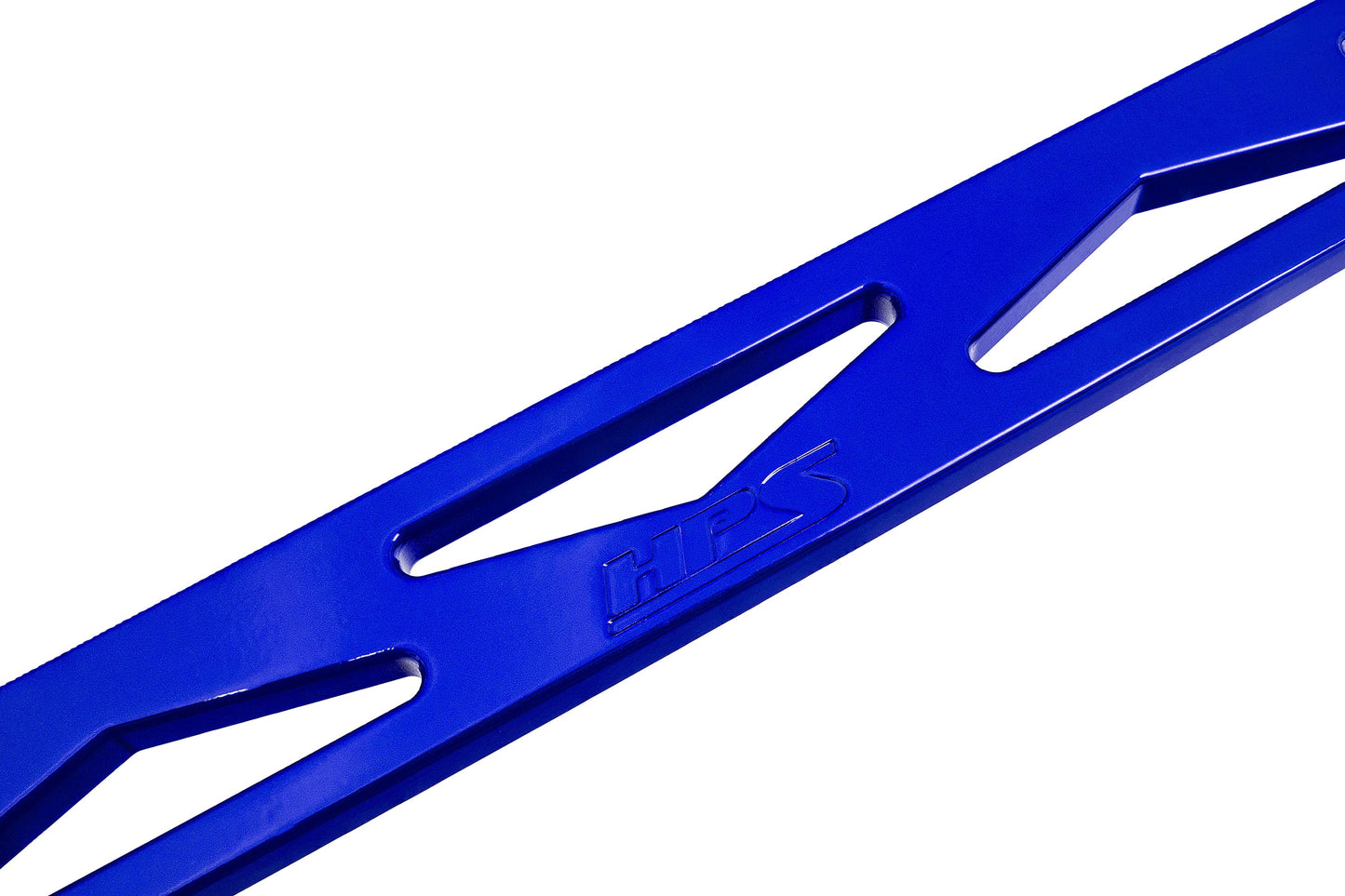 HPS Performance Aluminum Front Strut Tower Brace Bar, Blue, Subaru WRX (22-24), 42-118BL
