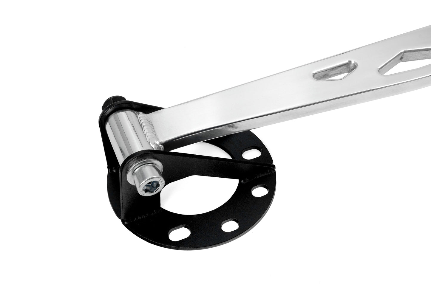 HPS Performance Aluminum Front Strut Tower Brace Bar, Polished, Acura TSX (09-14), 42-119P