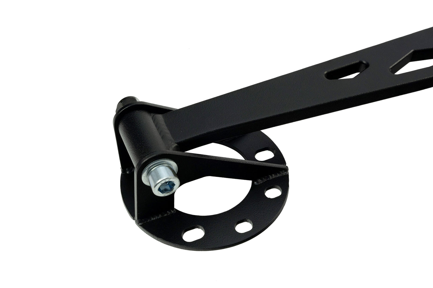 HPS Performance Aluminum Front Strut Tower Brace Bar, Black, Acura TSX (09-14), 42-119WB