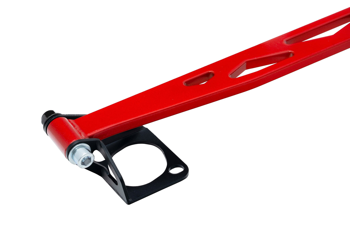 HPS Performance Aluminum Front Strut Tower Brace Bar, Red, Acura Integra (94-01), 42-120R