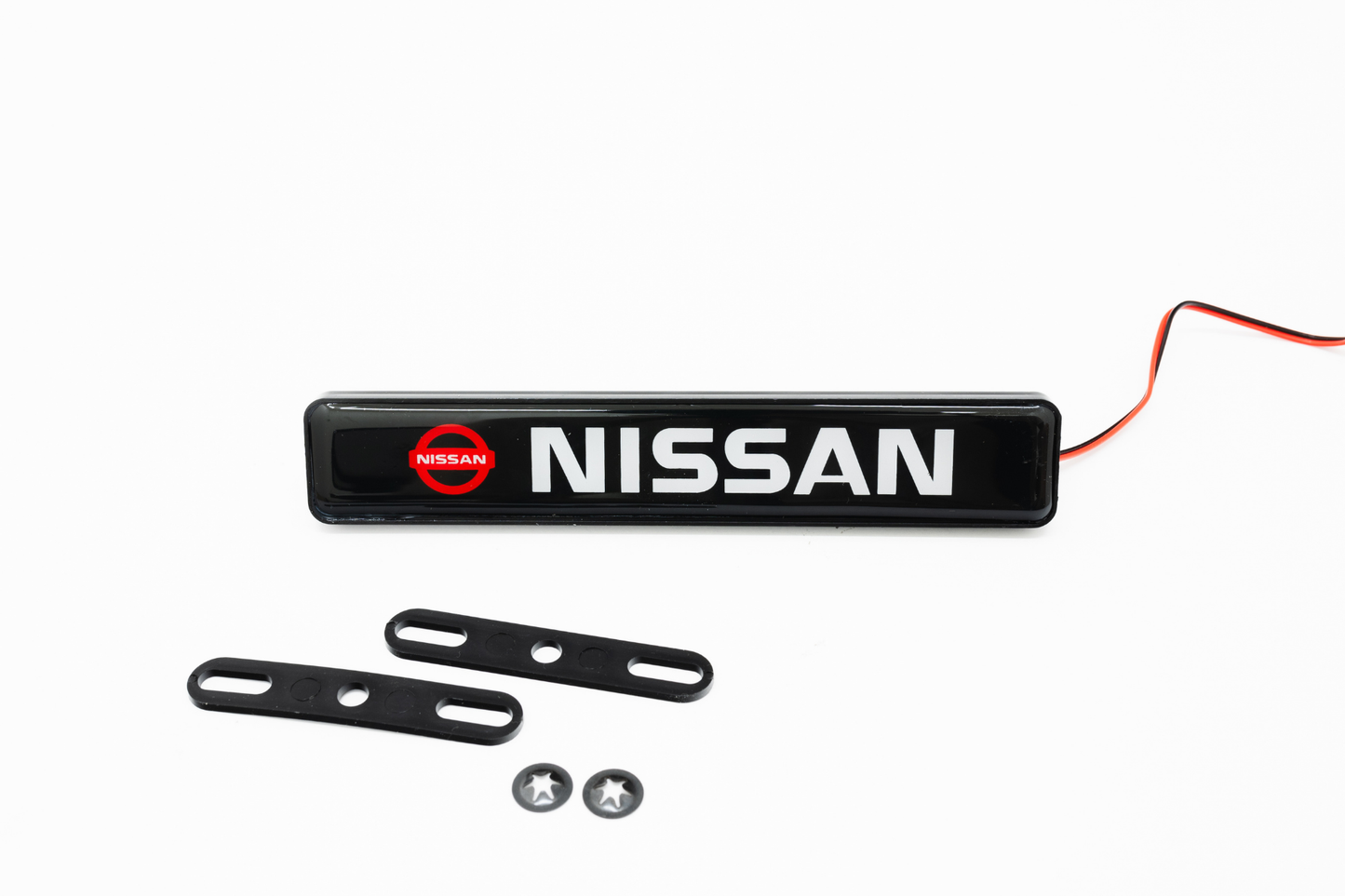 Nissan LED Light Car Front Grille Name Badge Illuminated Emblem