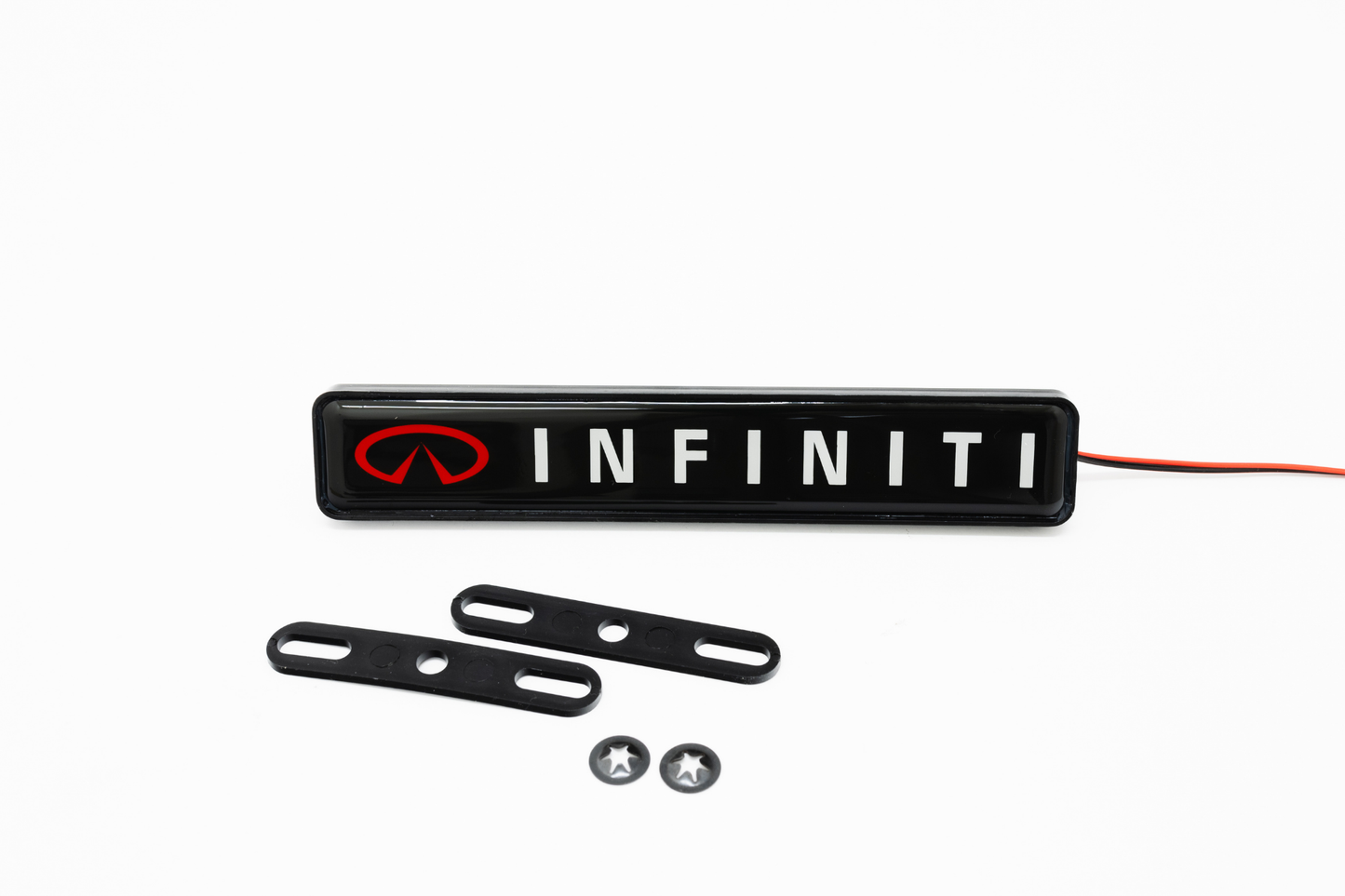 Infiniti LED Light Car Front Grille Name Badge Illuminated Emblem
