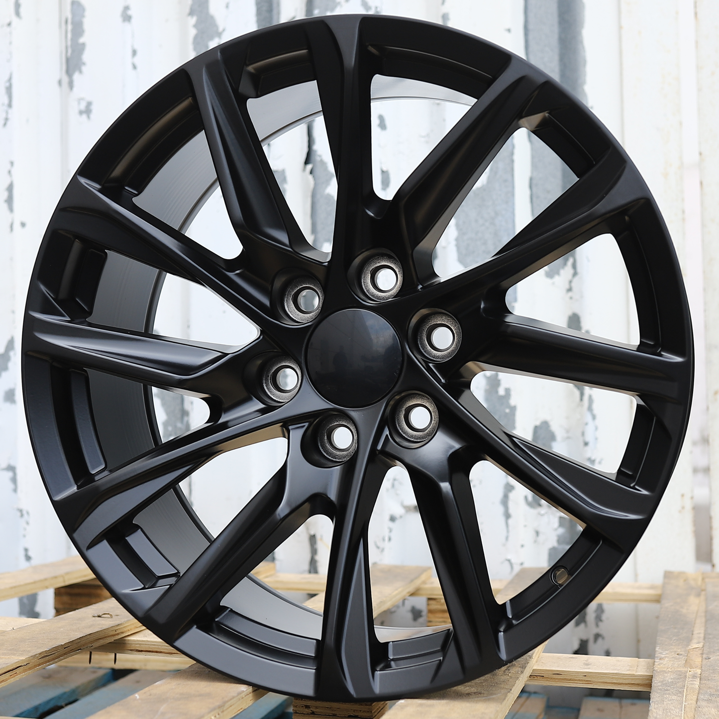 20x9" Matte Black Wheels (6x139.7) Fits Chevy Tahoe Suburban GMC Yukon Cadillac Escalade