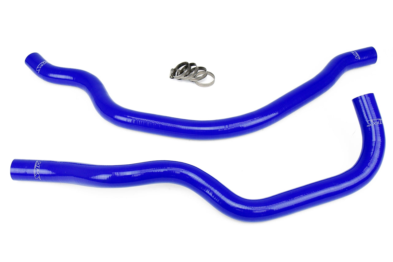 HPS Performance High Temp Reinforced Silicone Radiator Coolant Hose Kit Blue 57-1024-BLUE