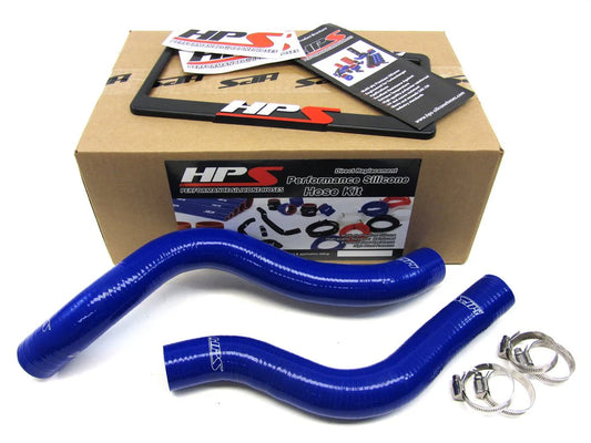 HPS Performance High Temp Reinforced Silicone Radiator Coolant Hose Kit, Blue, Mitsubishi Eclipse 1G 2.0L (90-94), 57-1038-BLUE