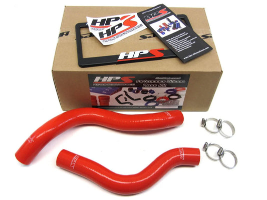 HPS Performance High Temp Reinforced Silicone Radiator Coolant Hose Kit, Red, Mitsubishi Eclipse 1G 2.0L (90-94), 57-1038-RED