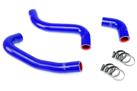 HPS Performance High Temp Reinforced Silicone Radiator Coolant Hose Kit Blue 57-1059-BLUE