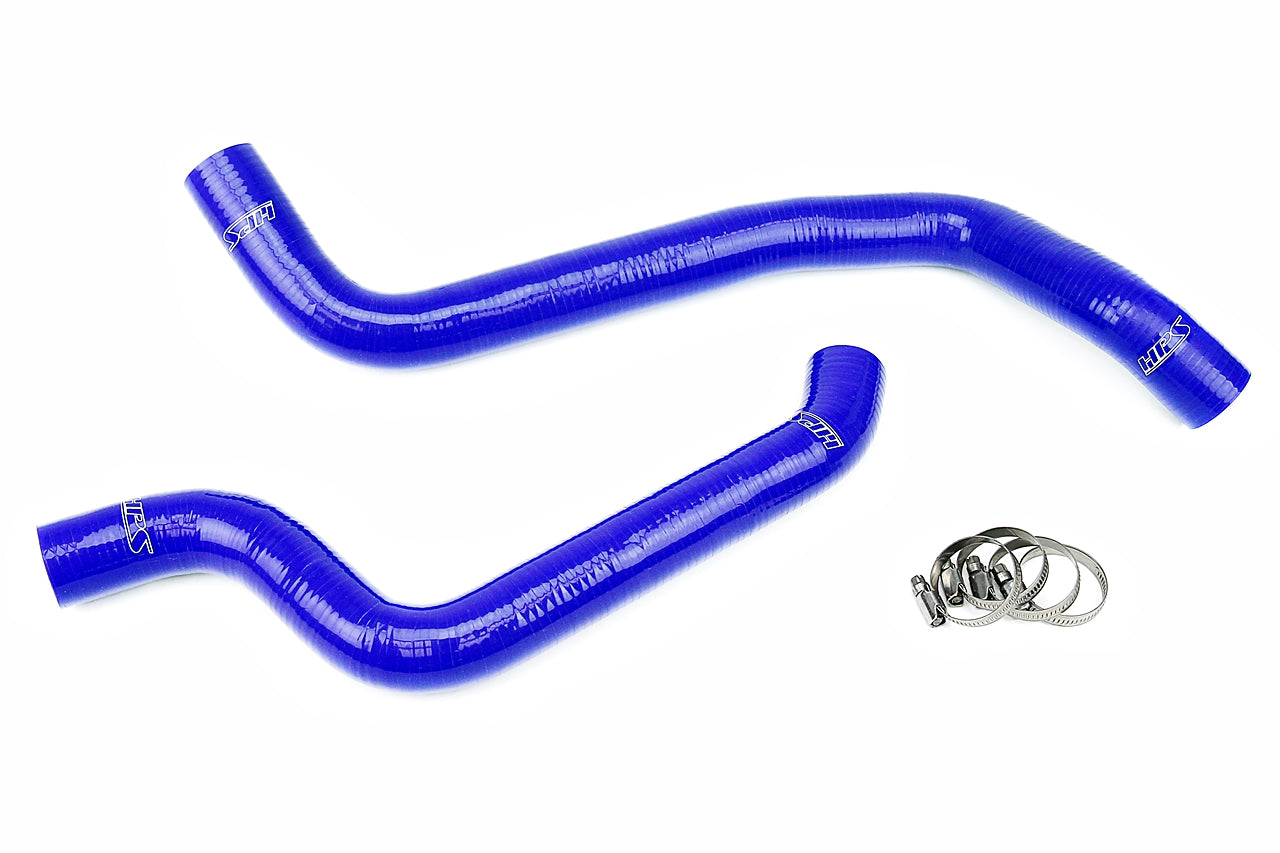 HPS Performance High Temp Reinforced Silicone Radiator Coolant Hose Kit Blue 57-1079-BLUE