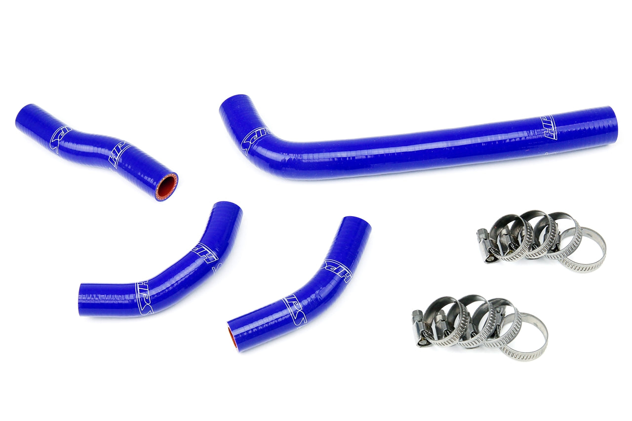 HPS Performance High Temp Reinforced Silicone Radiator Coolant Hose Kit Blue 57-1235-BLUE