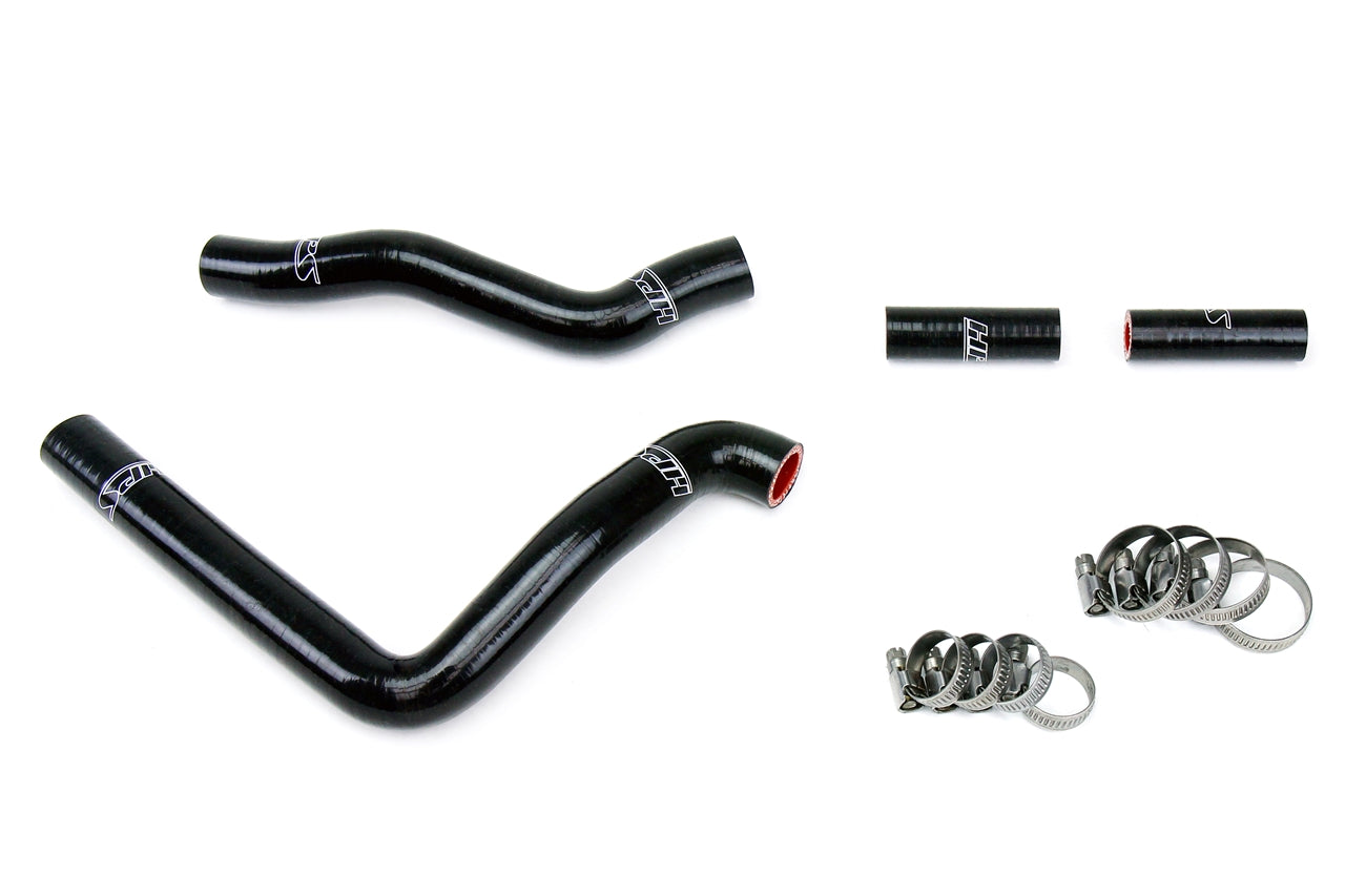 HPS Performance High Temp Reinforced Silicone Radiator Coolant Hose Kit Black 57-1369-BLK