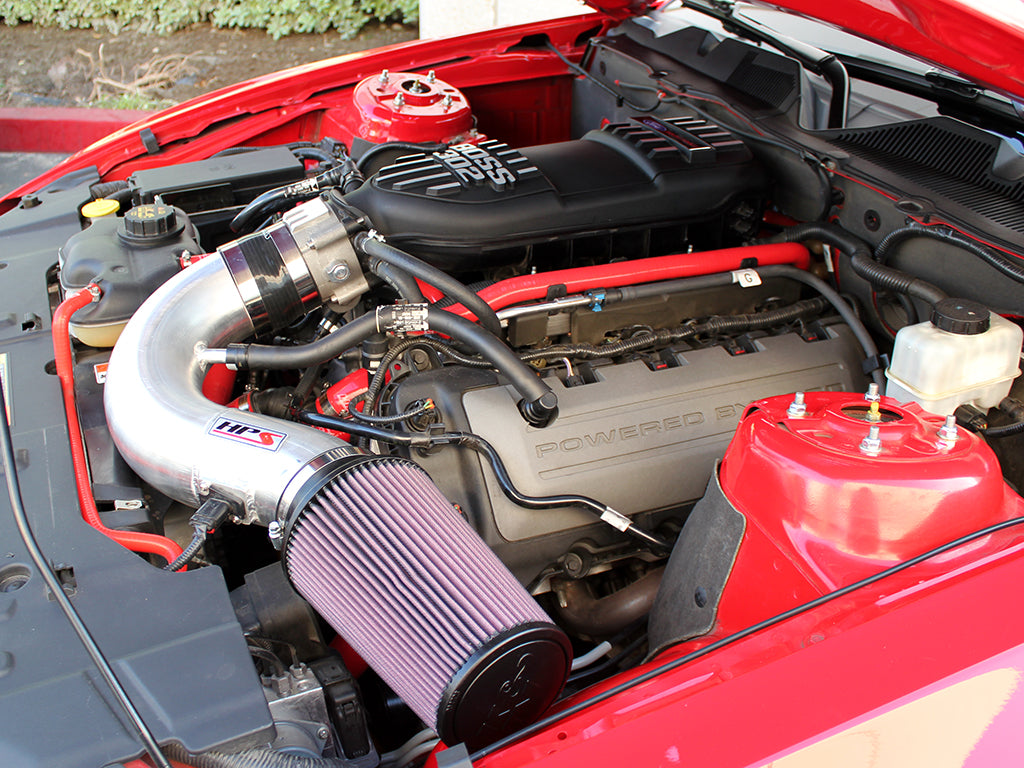 HPS Performance High Temp Reinforced Silicone Radiator and Heater Coolant Hose Kit, Blue, 2011-2014 Ford Mustang GT 5.0L V8 (includes Boss 302)