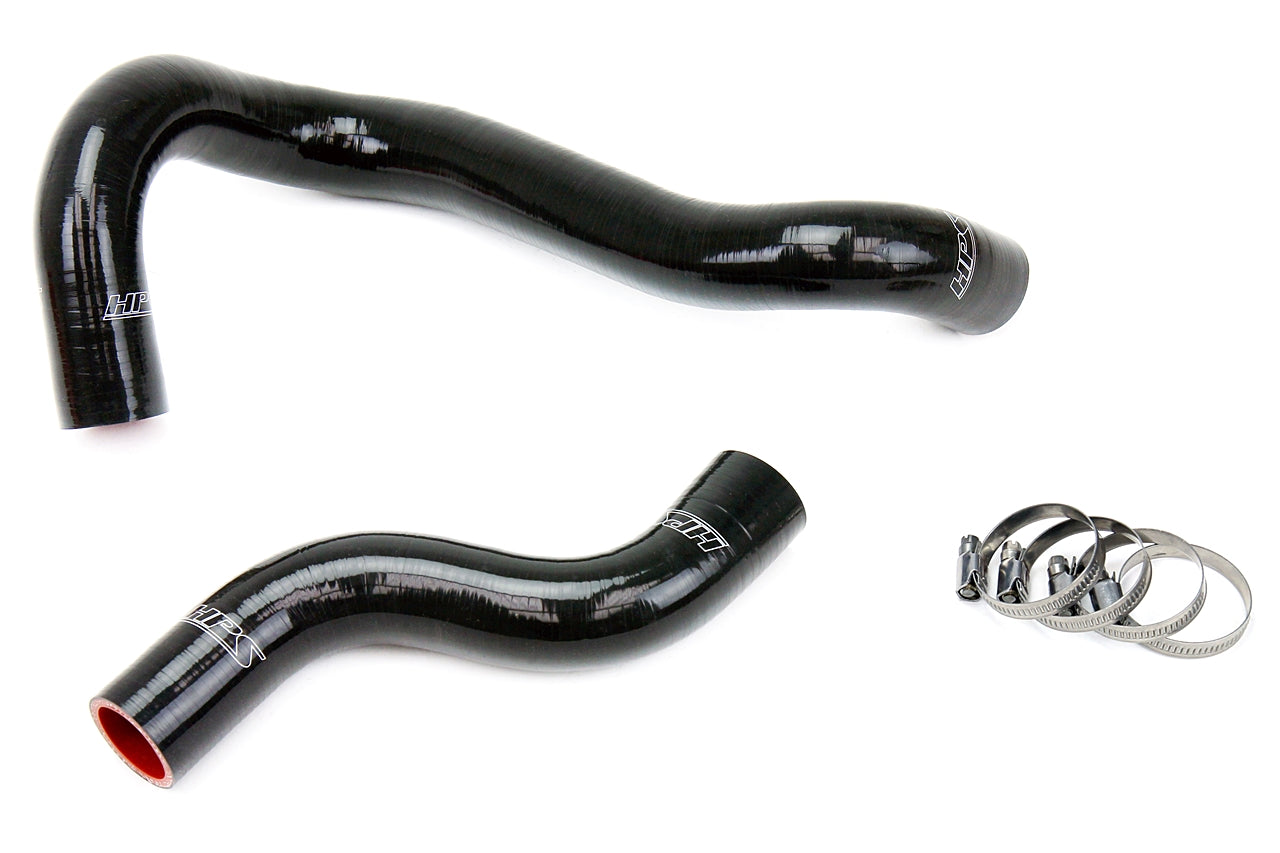 HPS Performance High Temp Reinforced Silicone Radiator Coolant Hose Kit Black 57-1451-BLK