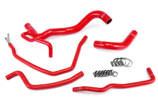 HPS Performance High Temp Reinforced Silicone Radiator Coolant Hose Kit Red 57-1479-RED