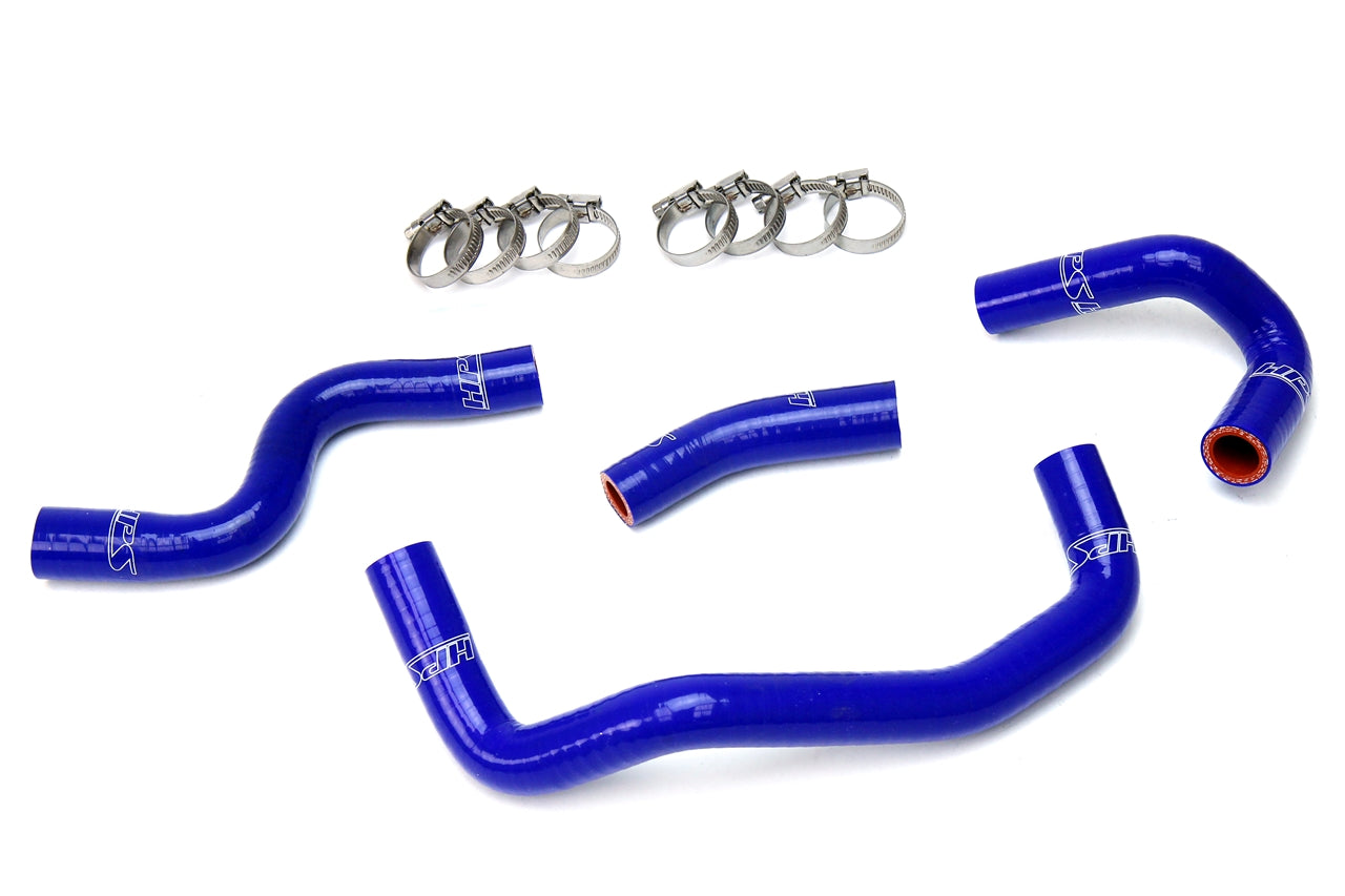HPS Performance High Temp Reinforced Silicone Heater Coolant Hose Kit Blue 57-1508-BLUE