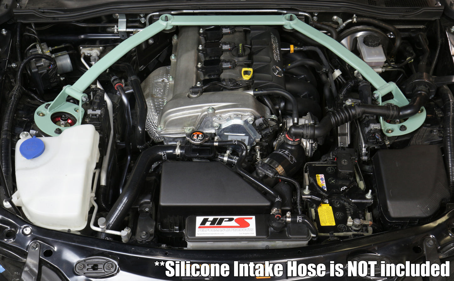 HPS Performance High Temp Reinforced Silicone Radiator and Heater Coolant Hose Kit, Black, 57-1546-BLK