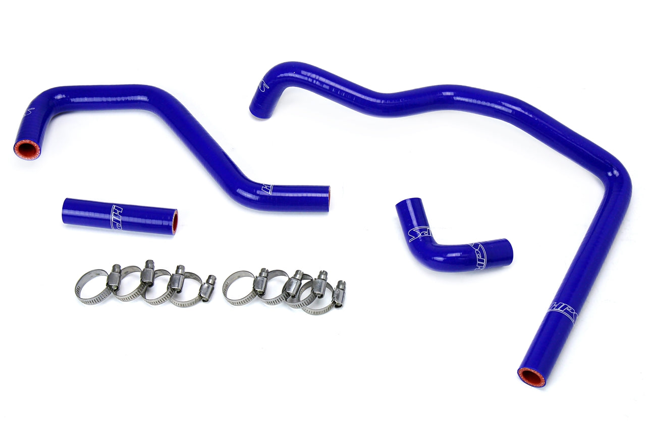 HPS Performance High Temp Reinforced Silicone Heater Coolant Hose Kit Blue 57-1587-BLUE