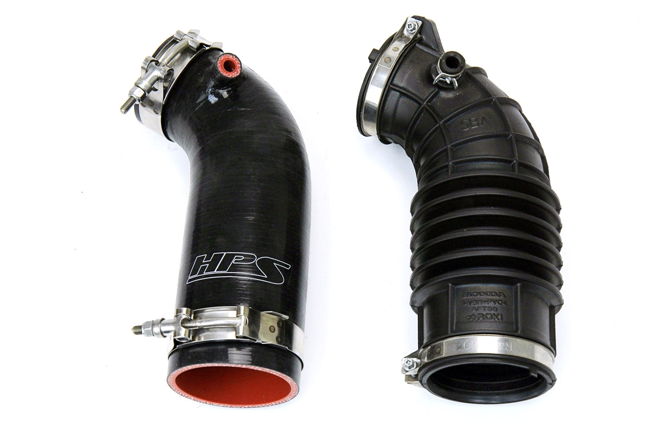 HPS Performance High Temp Reinforced Silicone Air Intake Hose Kit, Blue, 2016-2024 Honda Civic 2.0L Non Turbo