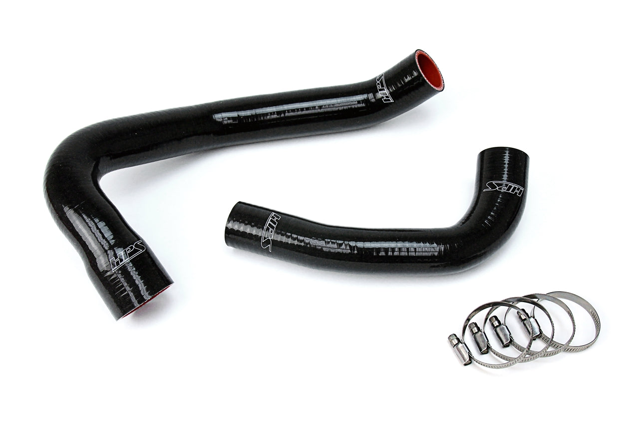 HPS Performance High Temp Reinforced Silicone Radiator Coolant Hose Kit Black 57-1688-BLK
