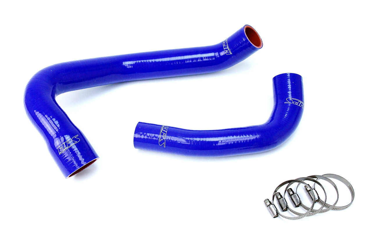 HPS Performance High Temp Reinforced Silicone Radiator Coolant Hose Kit Blue 57-1688-BLUE