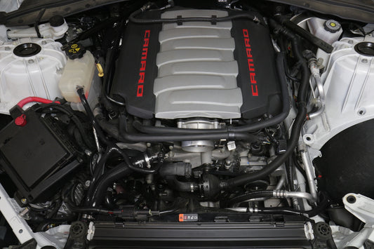 HPS Performance High Temp Reinforced Silicone Radiator and Heater Coolant Hose Kit, Black, 16-17 Chevy Camaro SS Coupe 6.2L V8