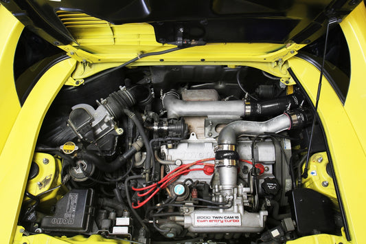 HPS Performance High Temp Reinforced Silicone Intercooler Hose Boots Kit, Black, 1991-1995 Toyota MR2 2.0L Turbo