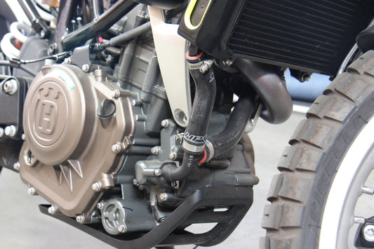 HPS Performance High Temp Reinforced Silicone Radiator Coolant Hose Kit, Red, 57-1824-RED