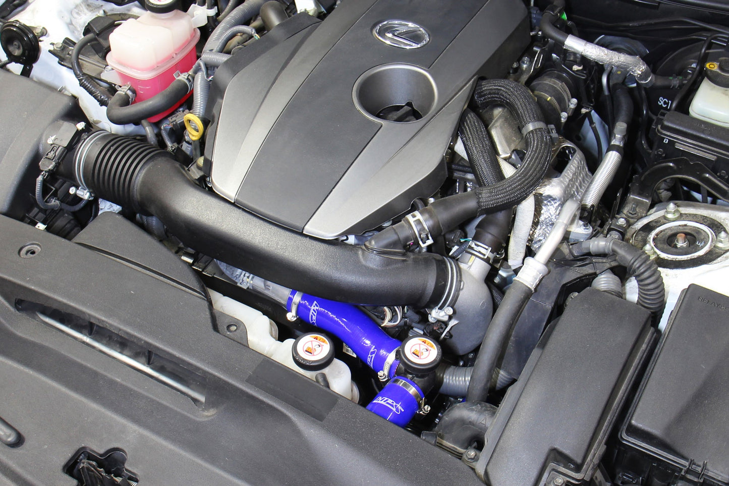 HPS Performance High Temp Reinforced Silicone Radiator Coolant Hose Kit, Blue, 16-17 Lexus IS200t/ 18-25 Lexus IS300