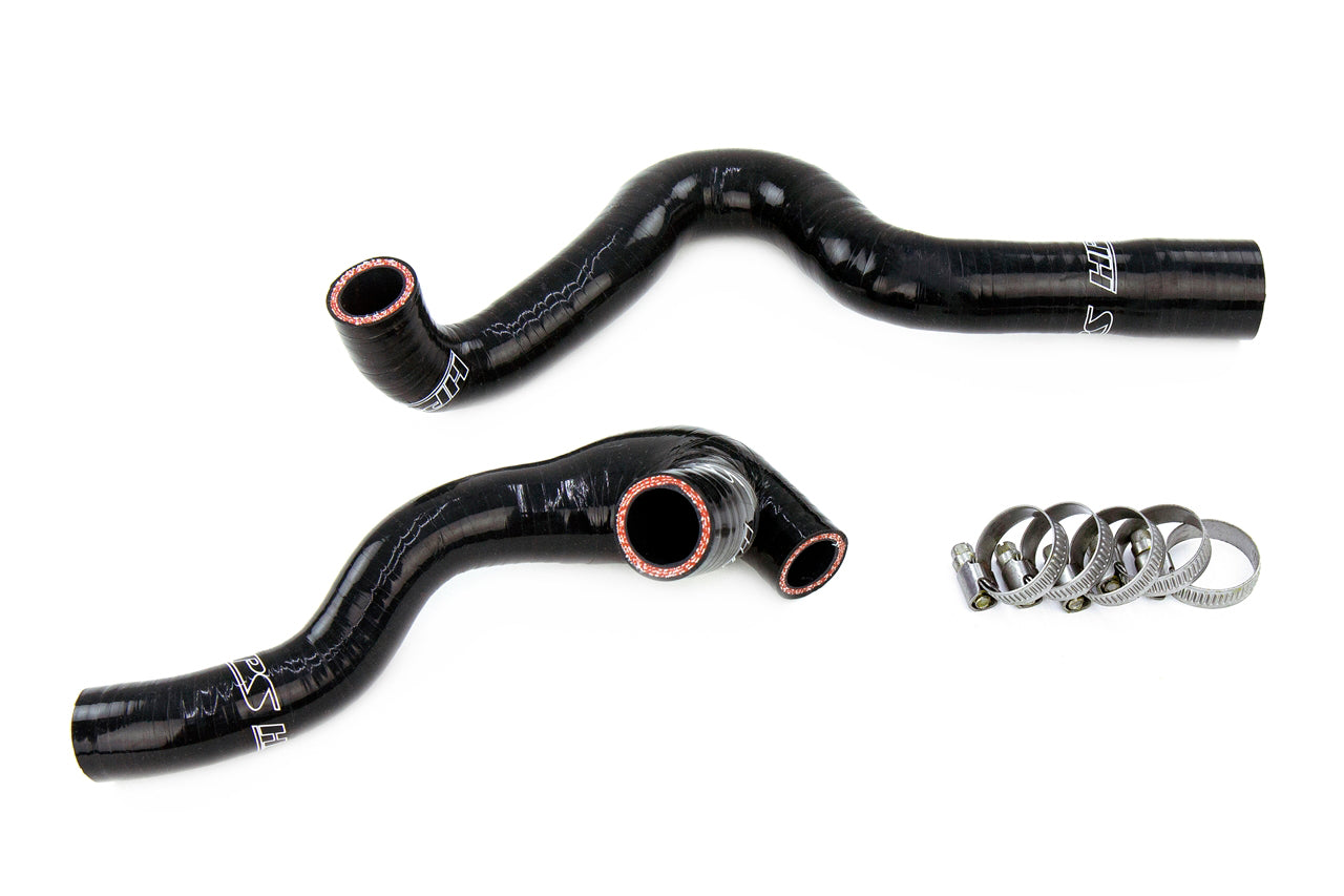 HPS Performance High Temp Reinforced Silicone Breather + BPV Hose Kit Black 57-1934-BLK