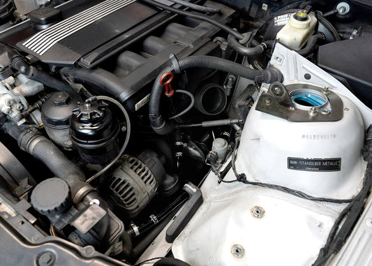 HPS Performance High Temp Reinforced Silicone Heater Coolant Hose Kit, Black, 57-1937-BLK